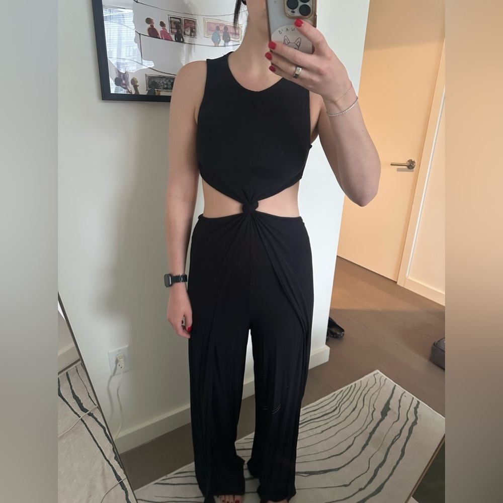 Flowy cut out jumpsuit